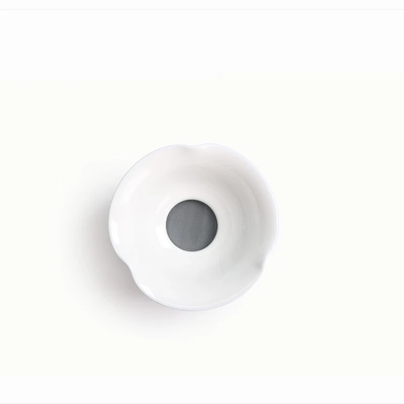 Креативный синий керамический фарфоровый фильтр ручной работы китайский чайный