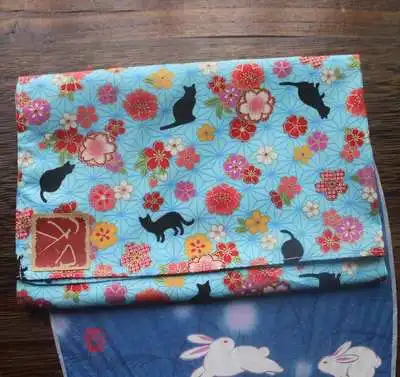 Женский, мужской, Детский носовой платок furoshiki хлопок /с принтом 35 см/много использования - Цвет: 36