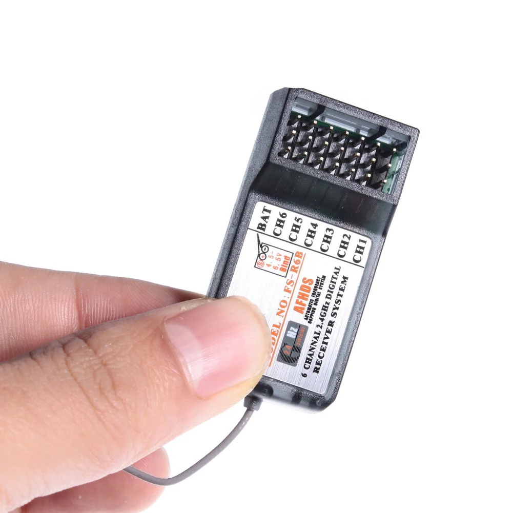 FS-R6B FlySky 2.4Ghz 6CH receiver for RC FS-CT6B TH9x | Электроника
