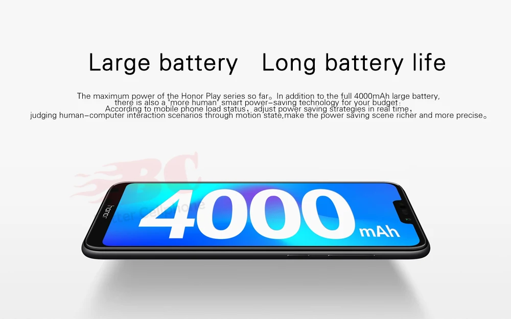 Смартфон huawei honor 8C, 6,09 дюймов, Android 8,1, Восьмиядерный процессор Snapdragon 632, 4000 мА/ч, двойная задняя камера, МП, 4 Гб ram, 32 ГБ rom