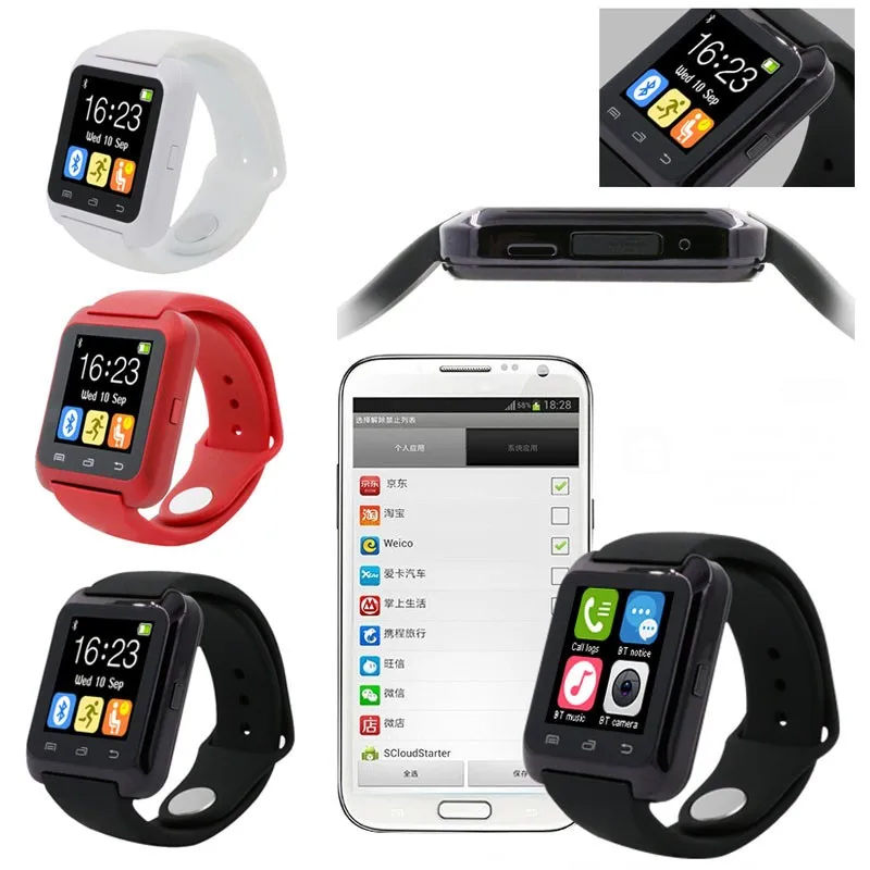 Новый продукт анти потерянный U часы sportswatch шагомер для смартфонов iPhone IOS Android Samsung