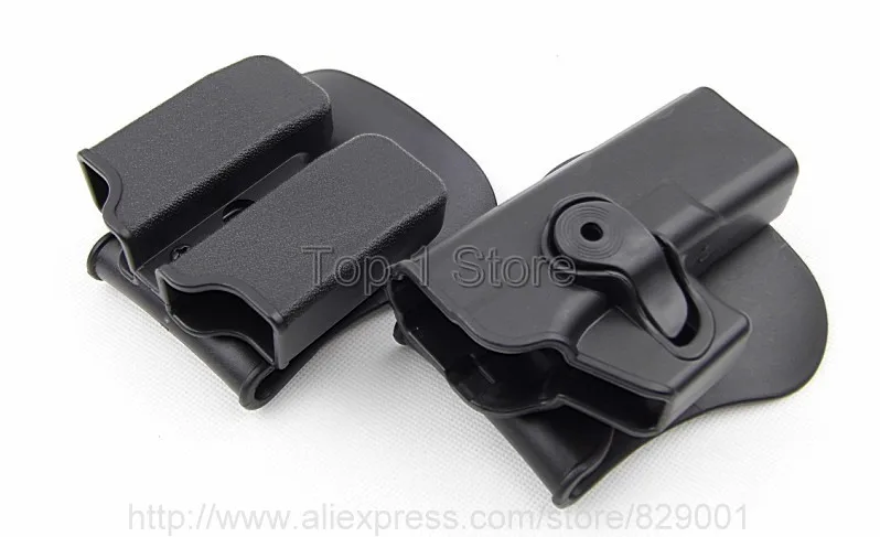 Коллекционная кобура для пистолета GLOCK 17/19 RH 3 шт. хранения Полимерная Кобура Roto