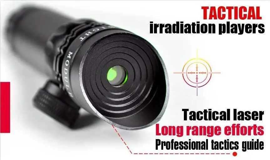 Тактический 5 мВт охотничий зеленый и красный луч лазерный прицел с хвостовым