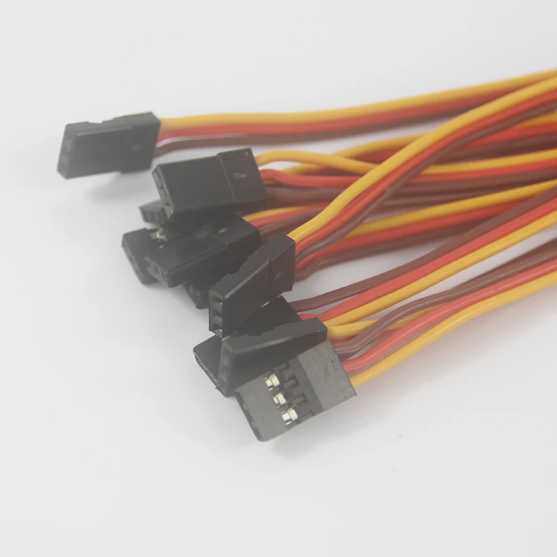 OliYin 20pcslot 15 см Штекерный свинцовый разъем Servo удлинитель провод линия RC модель
