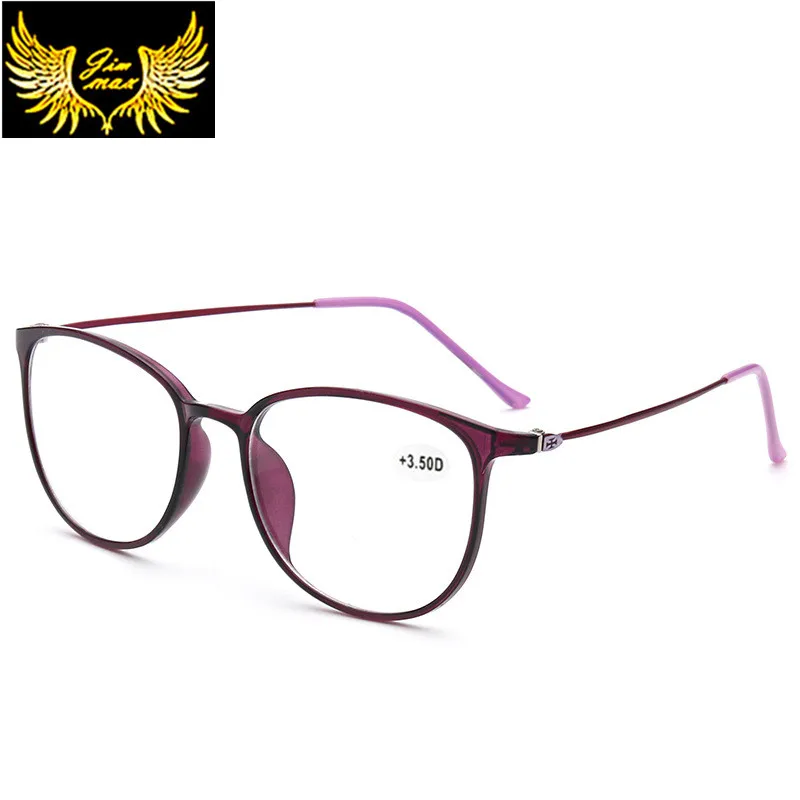Модные Качественные Женские стильные суперлегкие очки для чтения TR90 новый