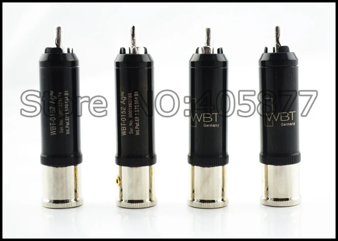 Hifi аудио-0152 Ag Nextgen RCA вилки 2 шт. в партии без оригинальной коробки | Электроника