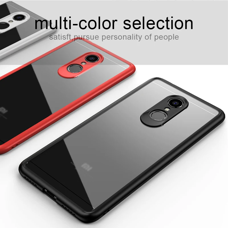 Xiaomi Redmi 5 Plus Global Version Case ipaky 2017 xiomi Silicone Transparent Cover For Redmi5 5Plus Cases |