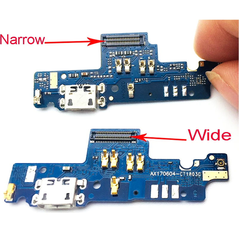 Узкий для Xiaomi Note 4X USB порт зарядное устройство док-станция разъем гибкий кабель для Redmi 4 Pro плата с зарядным портом Замена