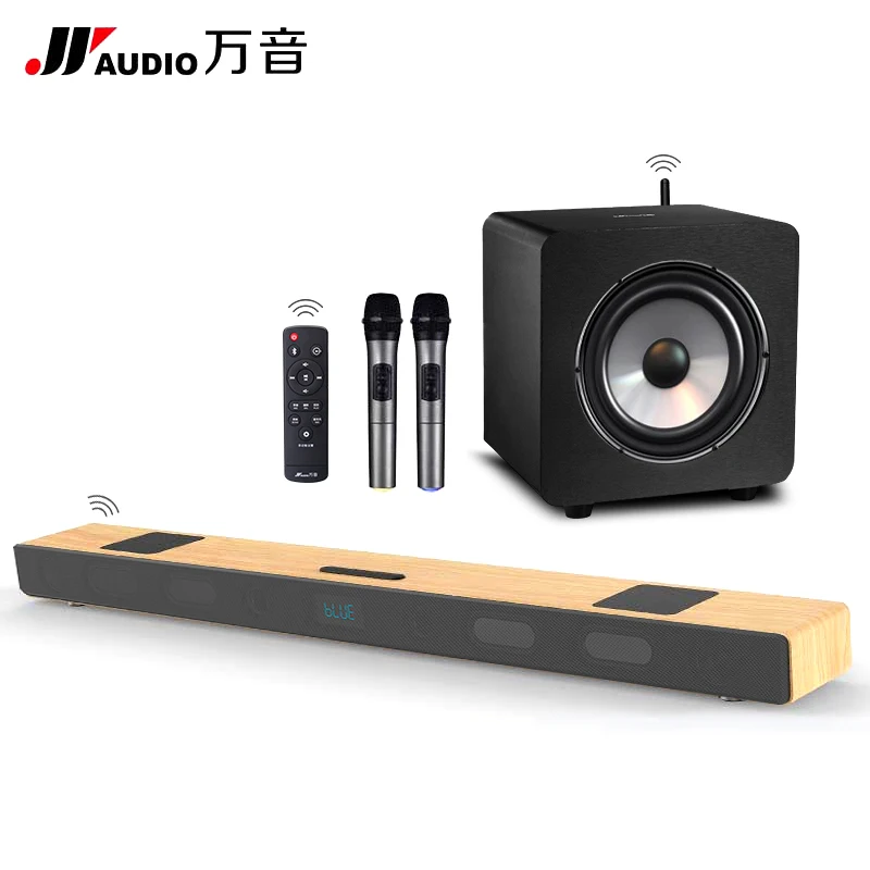 A9K + WS9 караоке домашнего кинотеатра Системы K ТВ Беспроводной Soundbar Bluetooth
