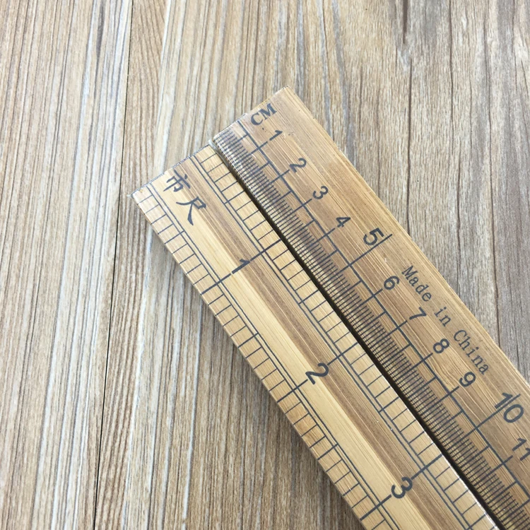 Westcott DIY деревянная бамбуковая палочка 35 5 см линейка металлические концы сушеный