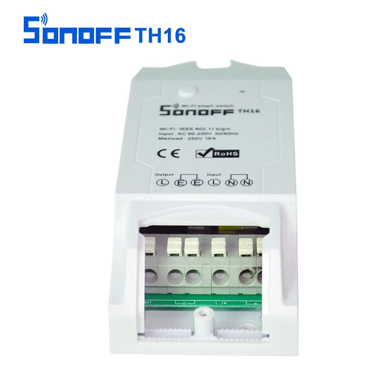 Sonoff умный дом TH10/TH16 переключатель тестовый датчик температуры и влажности Модуль