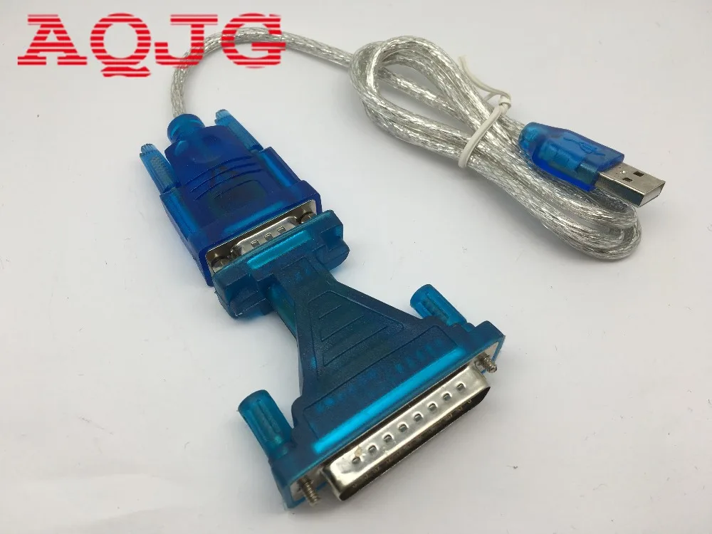 Новый USB 2 0 к RS232 com порт 9 контактный последовательный DB25 DB9 адаптер кабель