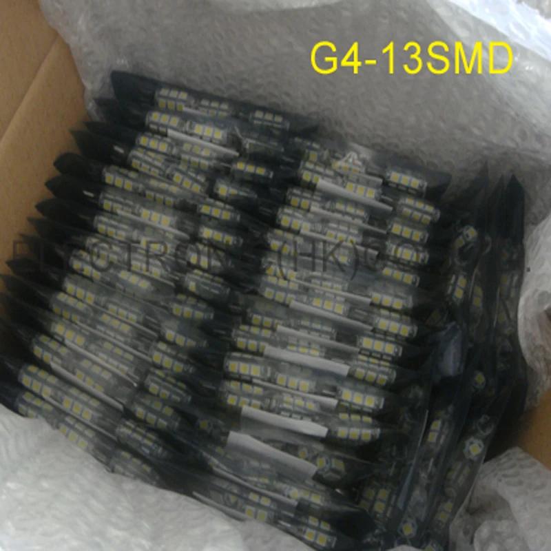 Высокое качество 13SMD 5050 DC12V G4 светодиодные лампы G4 свет Бесплатная доставка 5 шт./лот от AliExpress WW