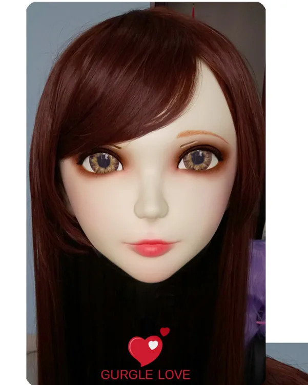 (GL009) Женская милая полимерная маска Kigurumi BJD для косплея японского аниме ролевых