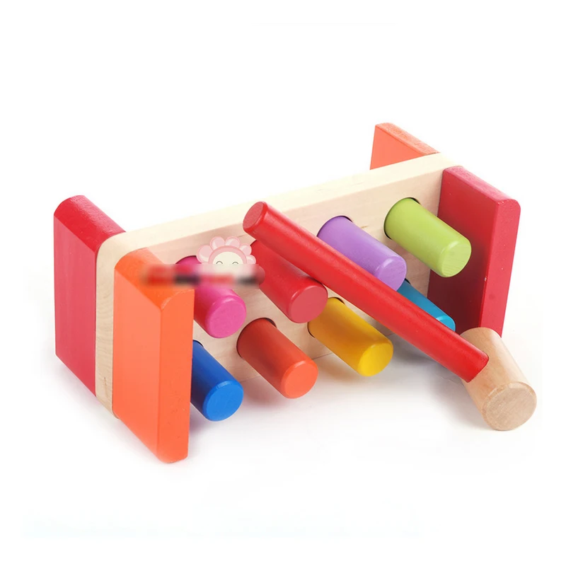 

Children's Toys Building Blocks Toys Early Education Puzzle Wooden N050 Free Shipping Classic New Hot Piling Pound Taiwan Wood