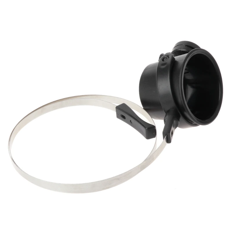 Практичный 10X светодиодный Hands Free Eye Loupe ювелирные изделия Часы Ремонт Держатель лупы N11_B