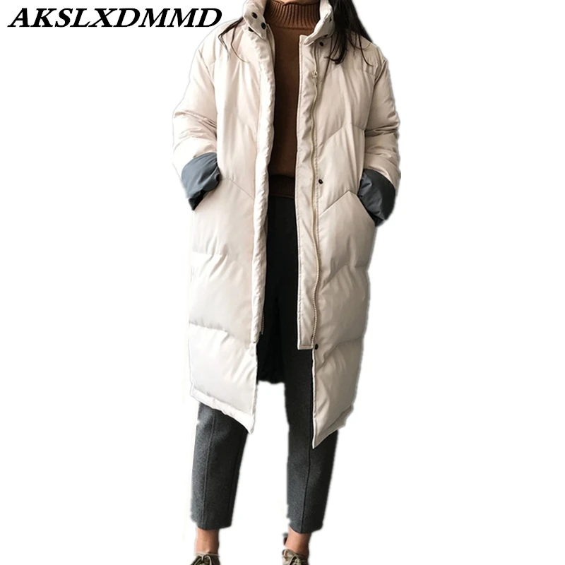Новинка 2019 Женская осенне зимняя куртка теплая утепленная большого размера