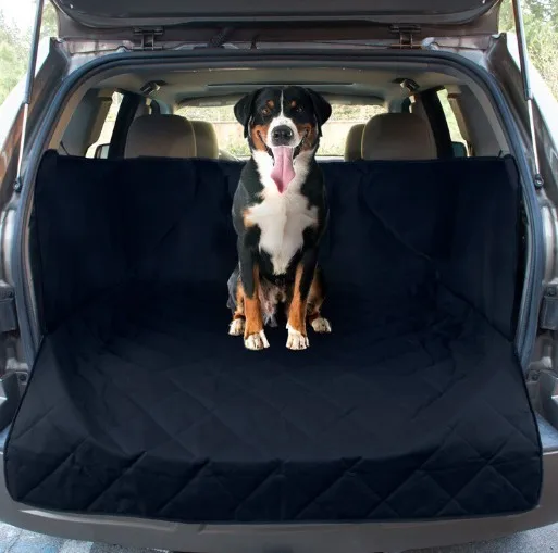 Online Auto Cargo Liner Di Alta Qualità Oxford Pet Stuoia Del Tronco Cucciolo Di Sicurezza Impermeabile Tappetini Di Protezione Posteriore Della Parte Posteriore Di Pet Auto Cane Stuoia Copertura Di Sede