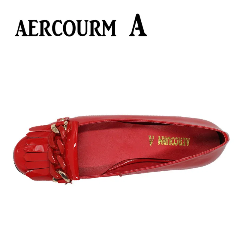 обувь женская балетки женские из натуральной кожи Aercourm a/весна Для женщин Пояса
