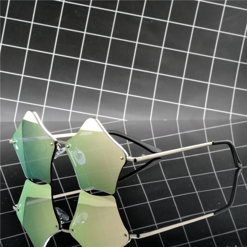 Женские нестандартные солнцезащитные очки FML брендовые дизайнерские цветные