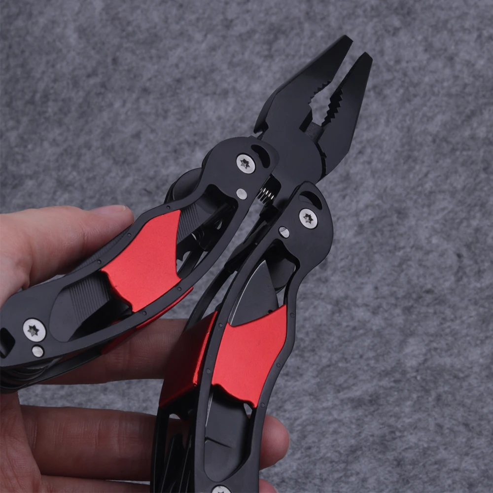 Комбинированные плоскогубцы 12 в 1 портативный карманный нож для ремонта из