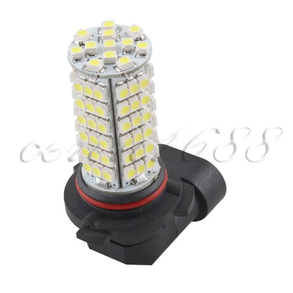 Новинка 1 пара 9005 9006 102-SMD LED 3528 Авто головной свет чисто белая Лампа 6000k DC 12V |