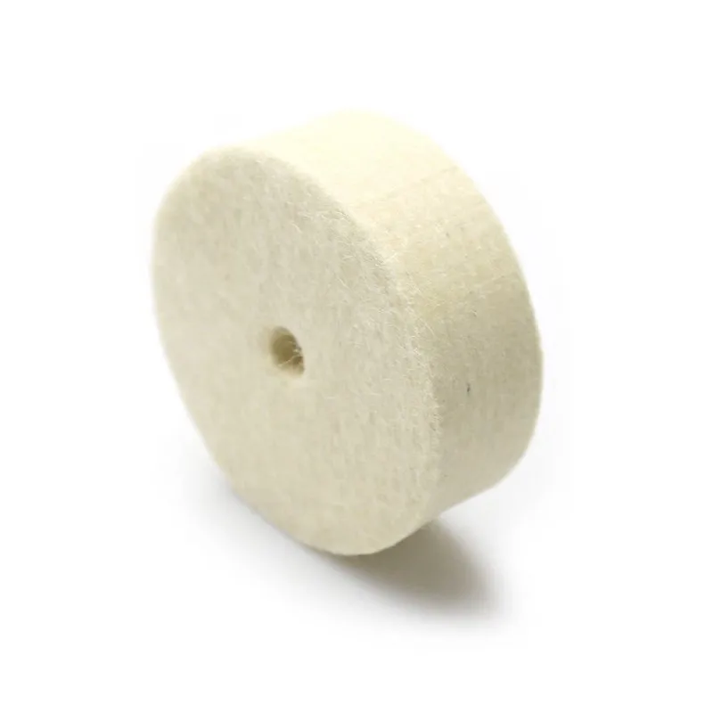 Wool Felt Wheel 1 шт. " Настольная универсальная шлифовальная машина полировальные колеса сверлильный адаптер - Цвет: Wool Felt Wheel
