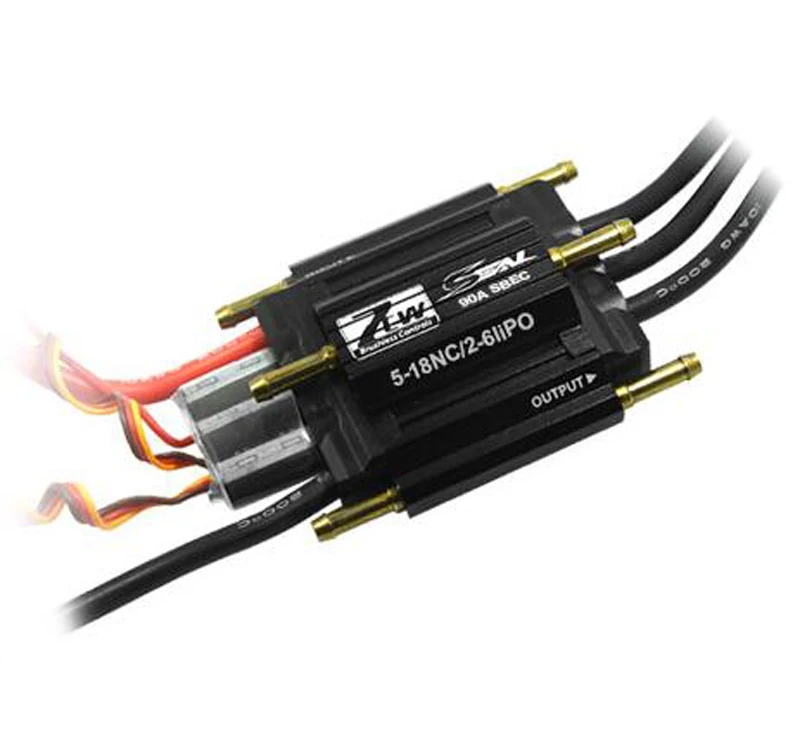 ZTW уплотнение ESC 90A/130A/160A бесщеточный электронный контроллер скорости 2 8S SBEC 3A для RC