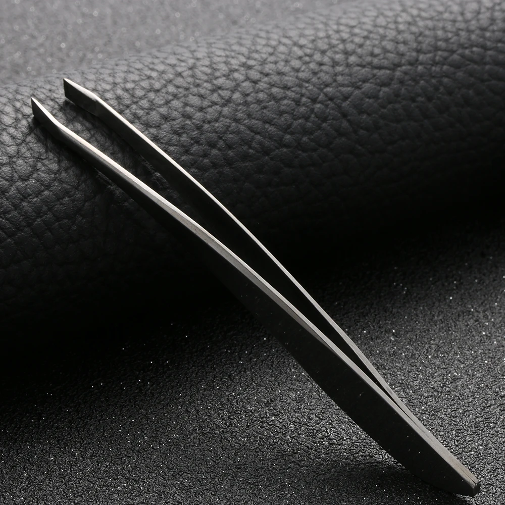 Профессиональный угловой пинцет для бровей 1 шт. зажим удаления волос на лице