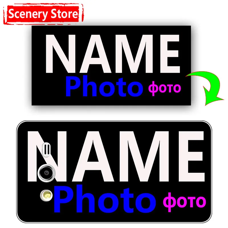 Индивидуальные DIY фото логотип имя Фото чехол для Samsung Galaxy Core 2 Duos G3559 G355H G3556D