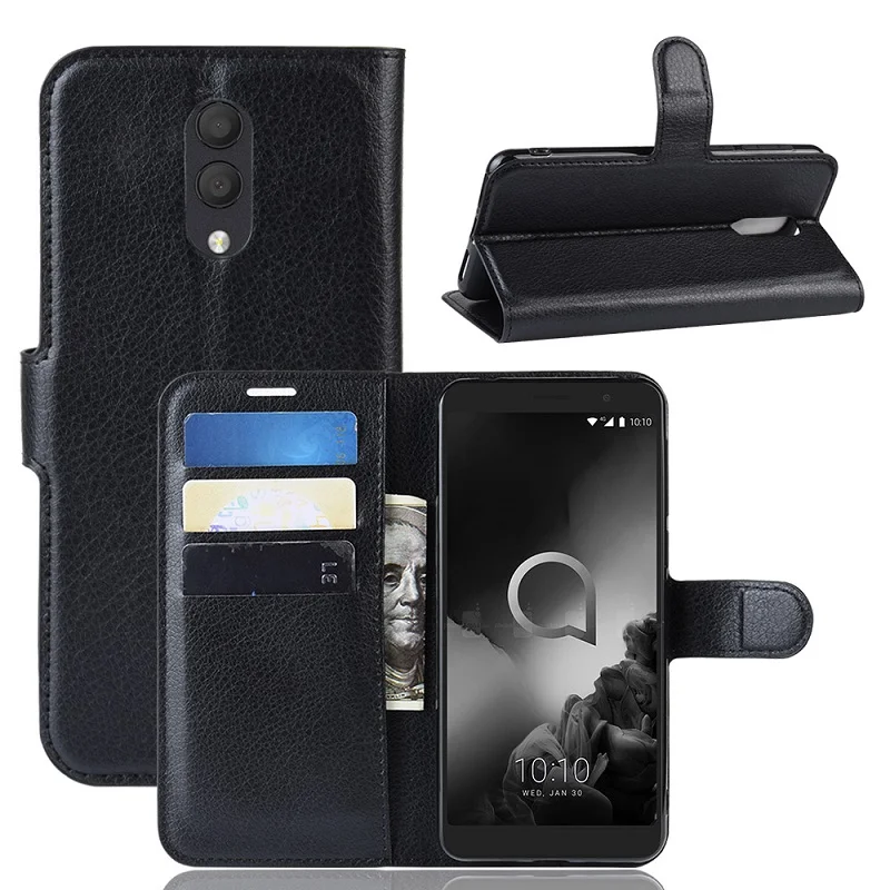 Alcatel 1X2019 5009Y чехол Alcatel 1X2019 Флип Бумажник чехол для телефона из искусственной кожи для Alcatel 1X2019 5008Y 5008D 5008K чехол