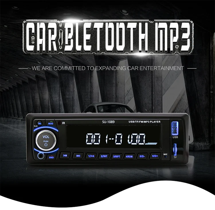 Podofo 4 ''автомобильный Радио стерео плеер Bluetooth AUX-IN MP3 FM/USB/1 Din/пульт дистанционного управления 12 в автомобильный аудио плеер с пультом дистанционного управления