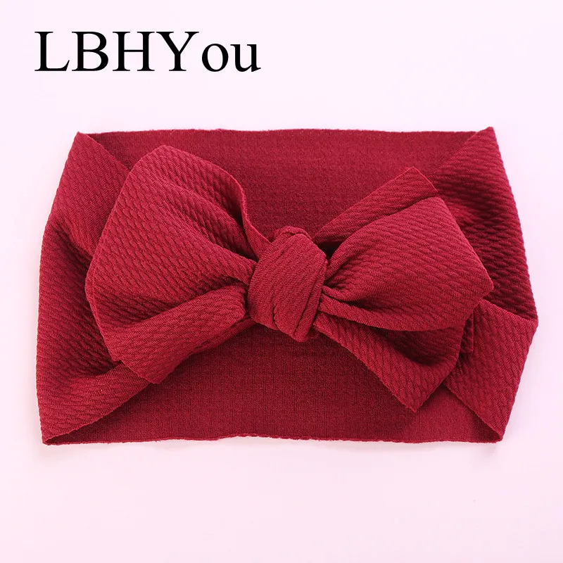 Повязка на голову с большим бантом для маленьких девочек 1 шт. повязка узлом