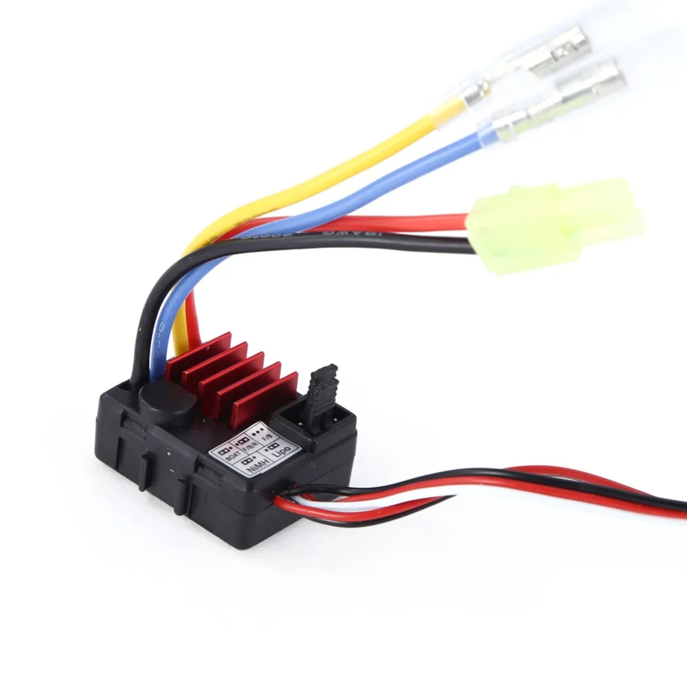 Водонепроницаемый 25A TB-60025 ESC Матовый регулятор скорости 1A/6 V BEC для 1/18 1/24 RC