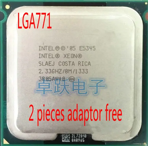 Оригинальный процессор Intel Xeon E5345/2 33 ГГц/LGA771/8 Мб кэш-памяти
