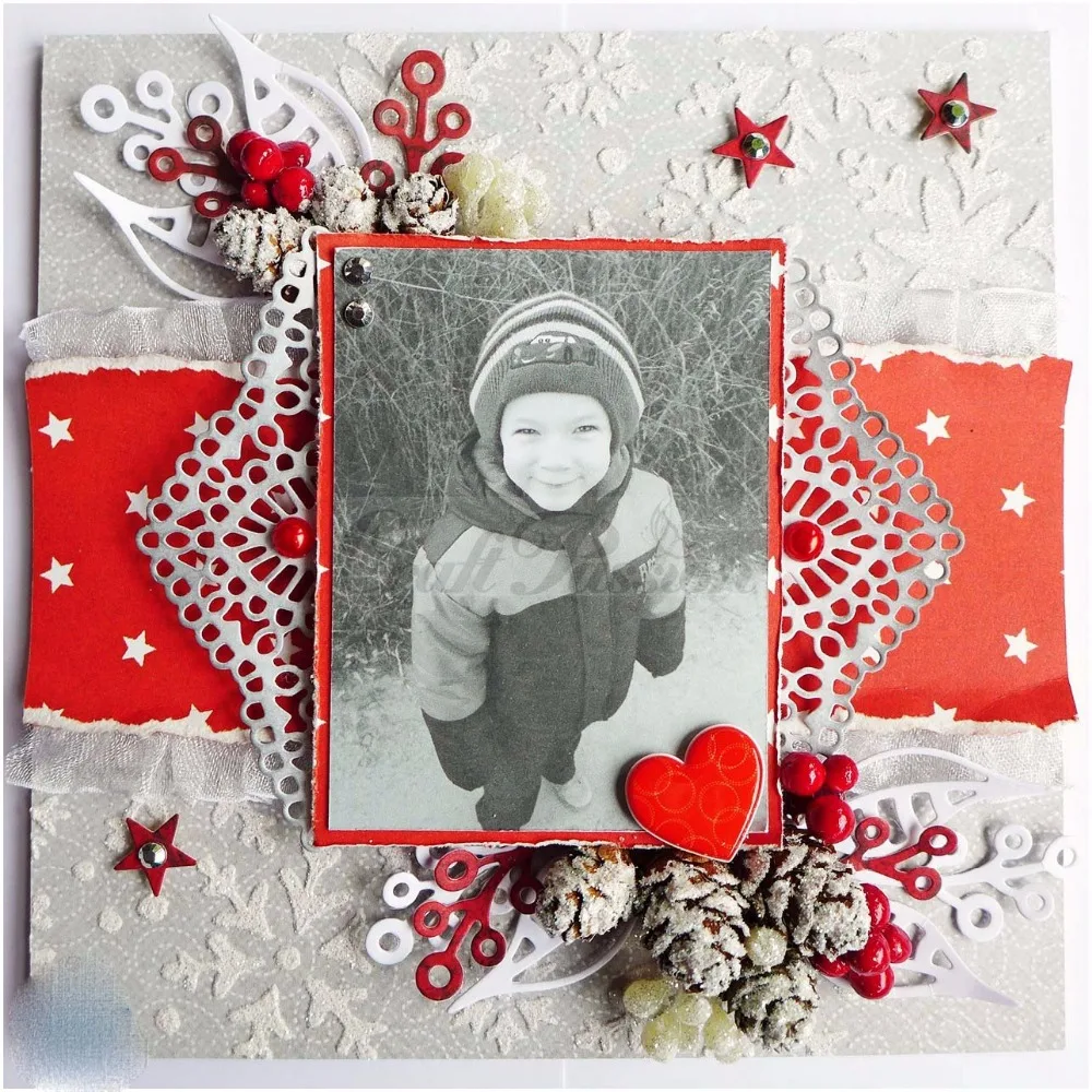 Металлические Вырубные штампы AddyCraft вырезанные формы листья скрапбукинг