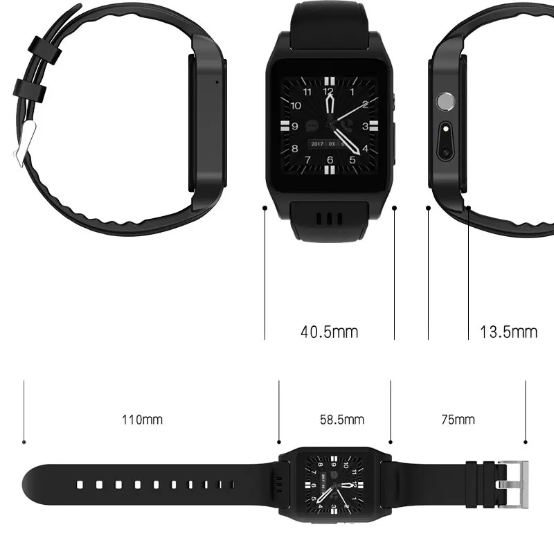 Coopkony 3G GPS WIFI Смарт часы андроид MTK четырехъядерный Smartwatch телефон камера монитор