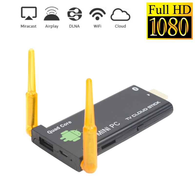 J22 Android Smart TV Box Mini PC 4k HD RK3229 четырехъядерный ТВ приставка 2G RAM 8G/16G ROM Dongle UHD