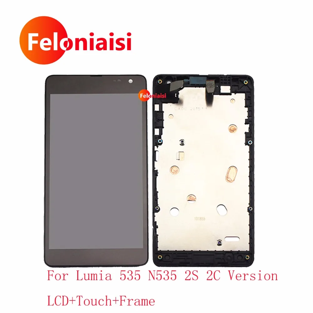10 шт./лот 5 0 ''для Nokia Lumia 535 N535 CT2S1973 CT2C1607 ЖК Дисплей с Сенсорный экран планшета