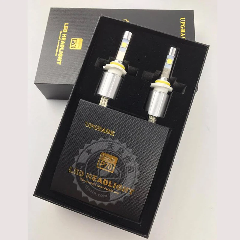 TINSIN LIGHTING P70 XHP70 chips 110 Вт 13200lm высокомощная Светодиодная лампа для Фар H4 H7 HB3 HB4 H11