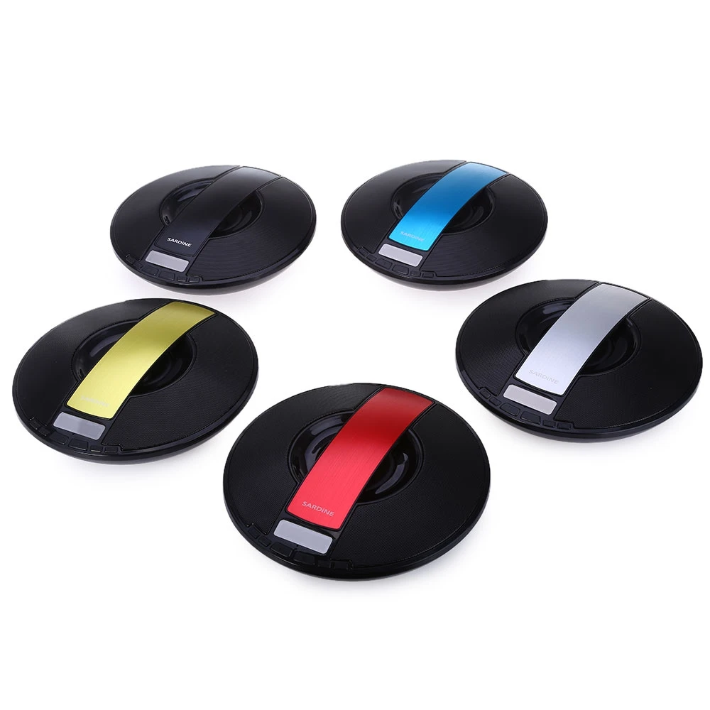 Новые сардины SDY-021 Портативный HiFi Bluetooth4.0 Динамик стерео аудио звук Встроенная