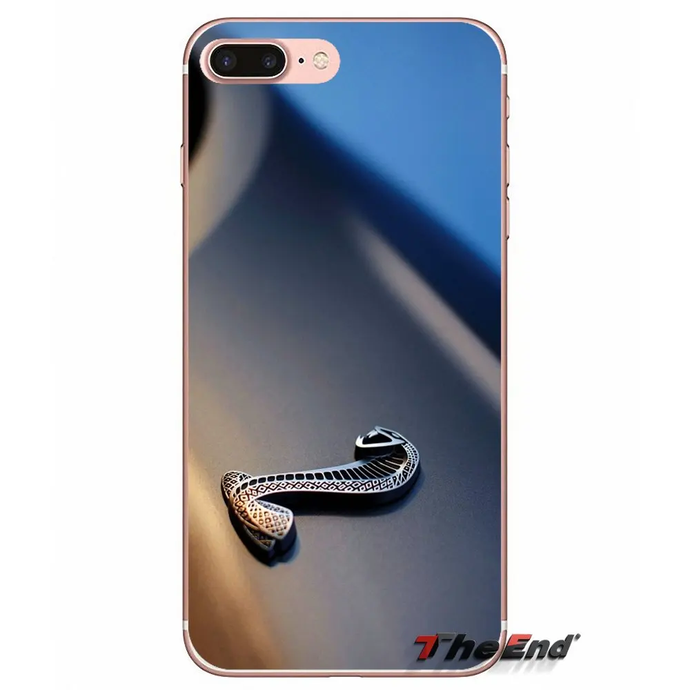 Мягкий чехол для Samsung Galaxy S3 S4 S5 MINI S6 S7 edge S8 Plus Note 2 3 4 5 Grand Core Prime Shelby Cobra Mustang с