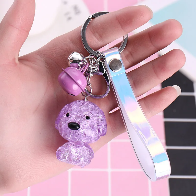 2019 новый брелок с бульдогом из искусственной кожи животных собака держатель