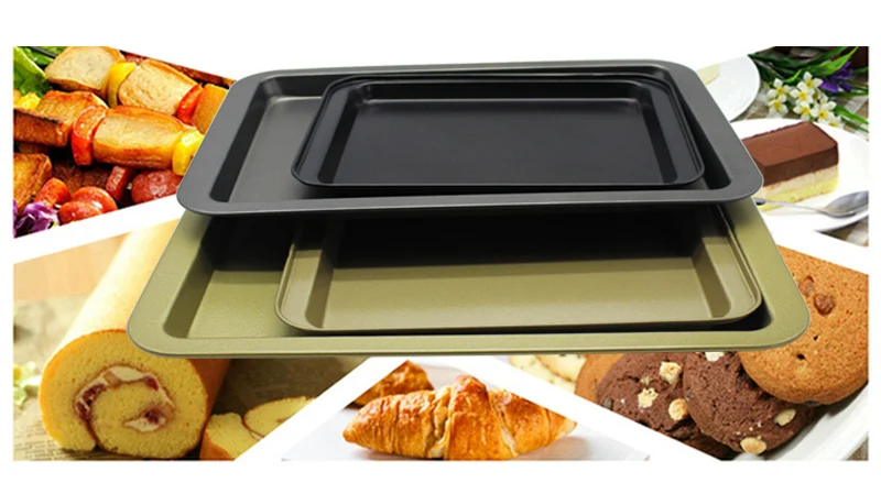 Профессиональные кастрюли для торта золотая черная кастрюля из Нержавеющей