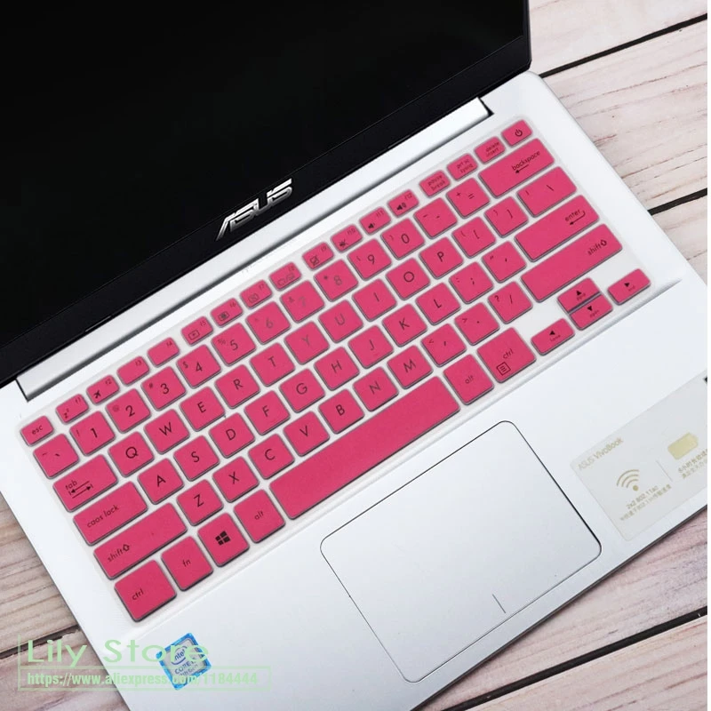 Pink 14 дюйм чехол для клавиатуры для asyus s14 s410 A407 A411U R421 X411 X407 PU404 TP401NA/CA TP410 P5440 м Тетрадь ноутбук - Цвет: Pink