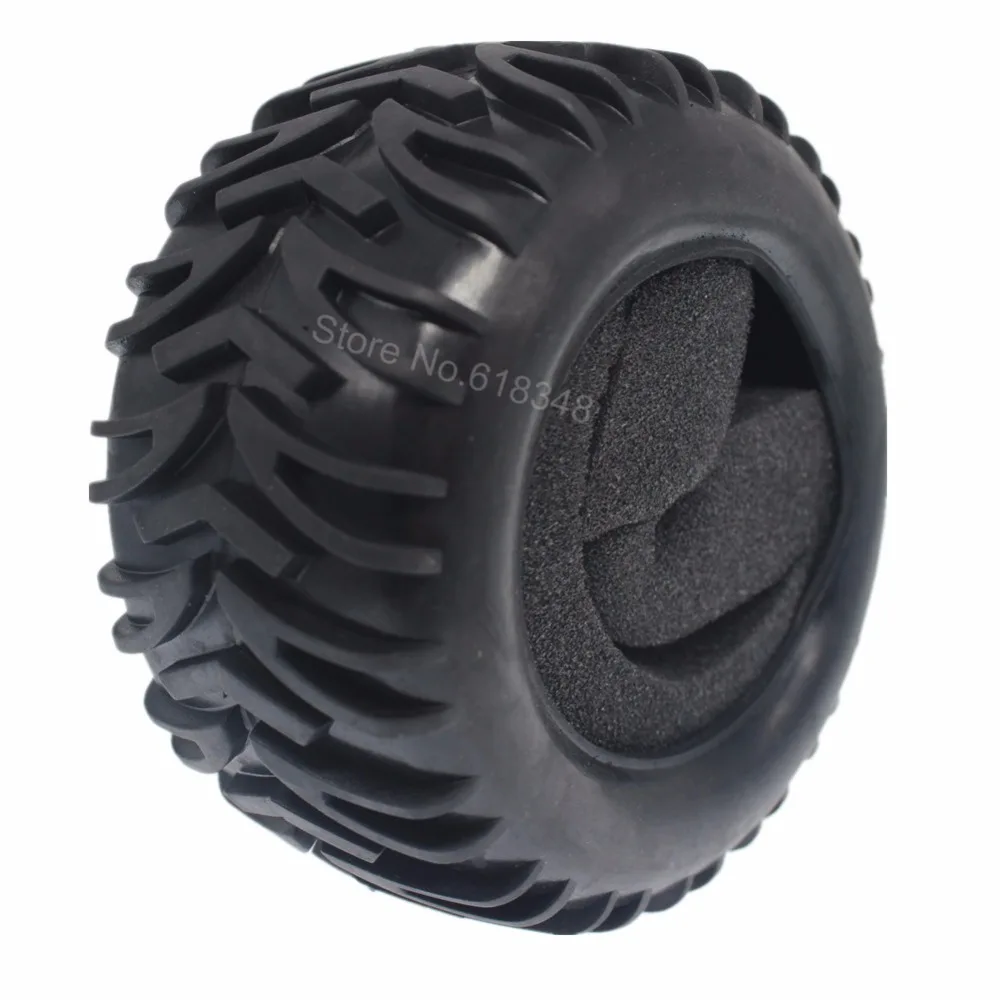 4 шт. радиоуправляемые шины для внедорожников диаметр 120 мм ширина 71 60 мм|monster truck