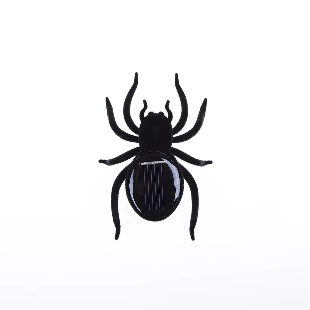 Обучающий робот паук Тарантул на солнечной батарее|trick toys|solar spiderscary insects |