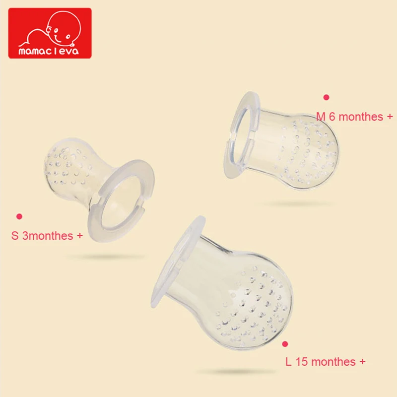 Infant Food Nipple Feeder Silicone Pacifier Fruits Mills Infant Learn Food Feeding Supplies Soother Nipples Pacifier Tool