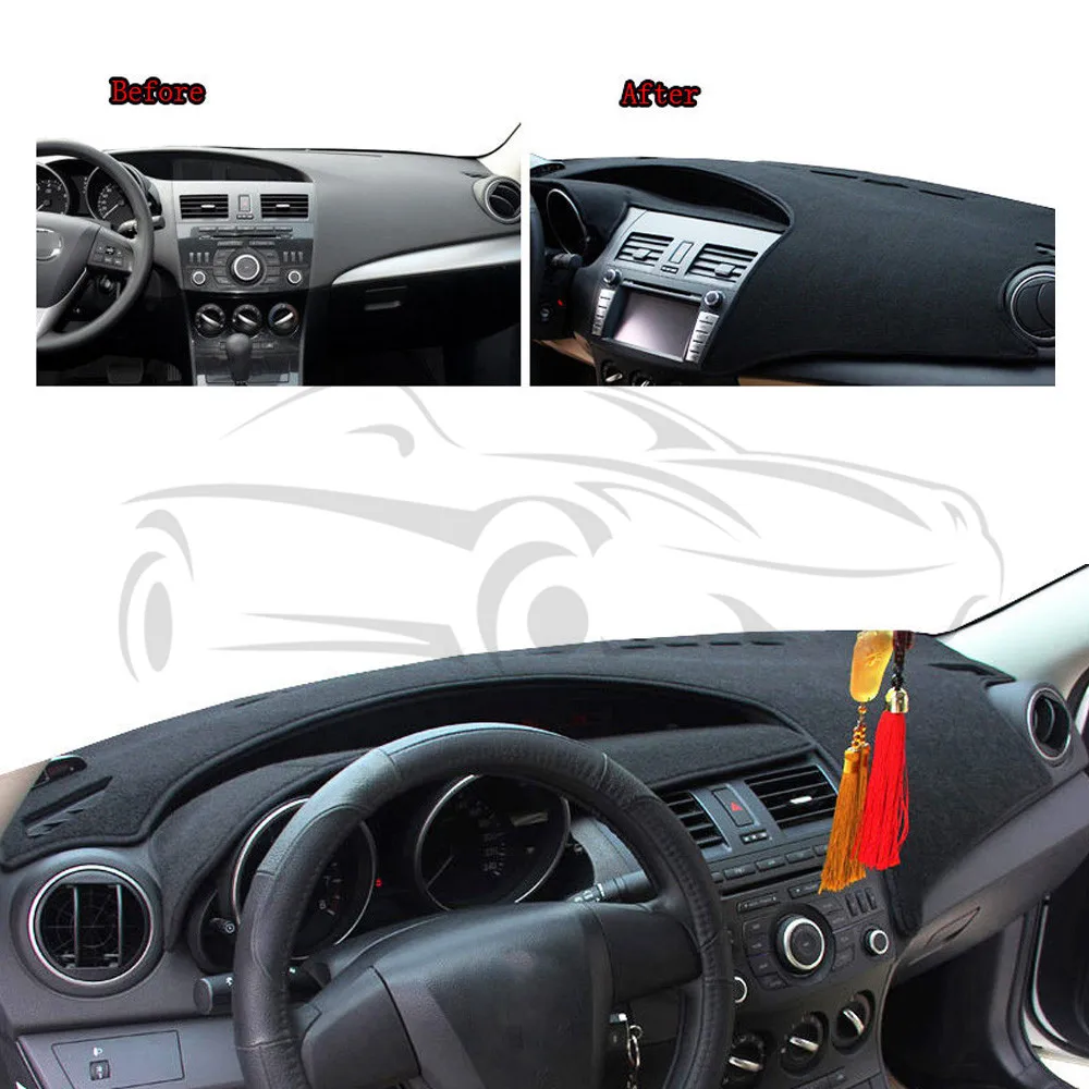 Чехол CloudFireGlory для Mazda 3 M3 BL 2009-2013 внутренняя крышка приборной панели автомобиля