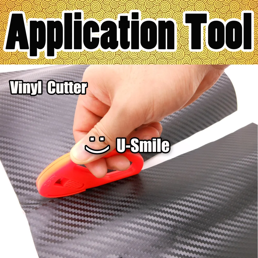 

100 pcs/Lot Snitty Car Wrap Application Tool Carbon Fiber Vinyl Cutter For Car Wrapping